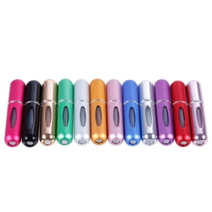 Portable Mini Refillable Perfume Atomizer Bottle – Leakproof, Compact Travel Spray (Random Color)