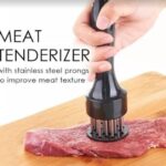 Stainless Steel Meat Tenderizer Needle | Loose Meat Softener Tool | Eco-Friendly Kitchen Gadget for Juicy & Flavorful Meat (Random Color)