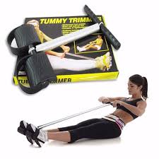 Tummy Trimmer Single Spring Exercise Machine – Portable Home Gym Fitness for Abs & Legs