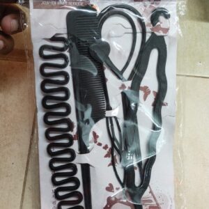 6 PCS Comb Set – Durable Hair Styling Combs for Men & Women, Anti-Static & Portable