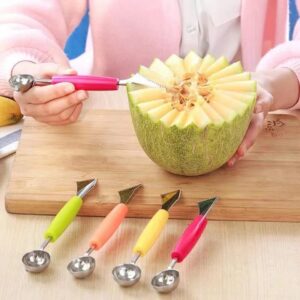 1PC Vegetable & Fruit Carving Knife – Sharp Precision Kitchen Tool | Random Color Handle