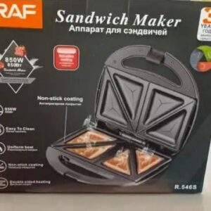 Electric Mini Triangle Sandwich Maker – Portable 2-Slice Sandwich Machine for Quick Snacks