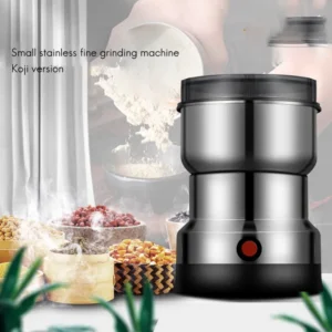 Electric Coffee Grinder Machine – Multifunctional Grinder for Coffee Beans, Nuts, Spices & Grains | Home Kitchen Use