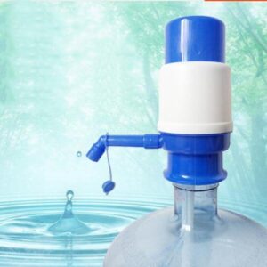 Manual Hand Press Pump Water Dispenser – Portable Drinking Water Pump for Bottled Water (Fits Standard Jars & Gallons)