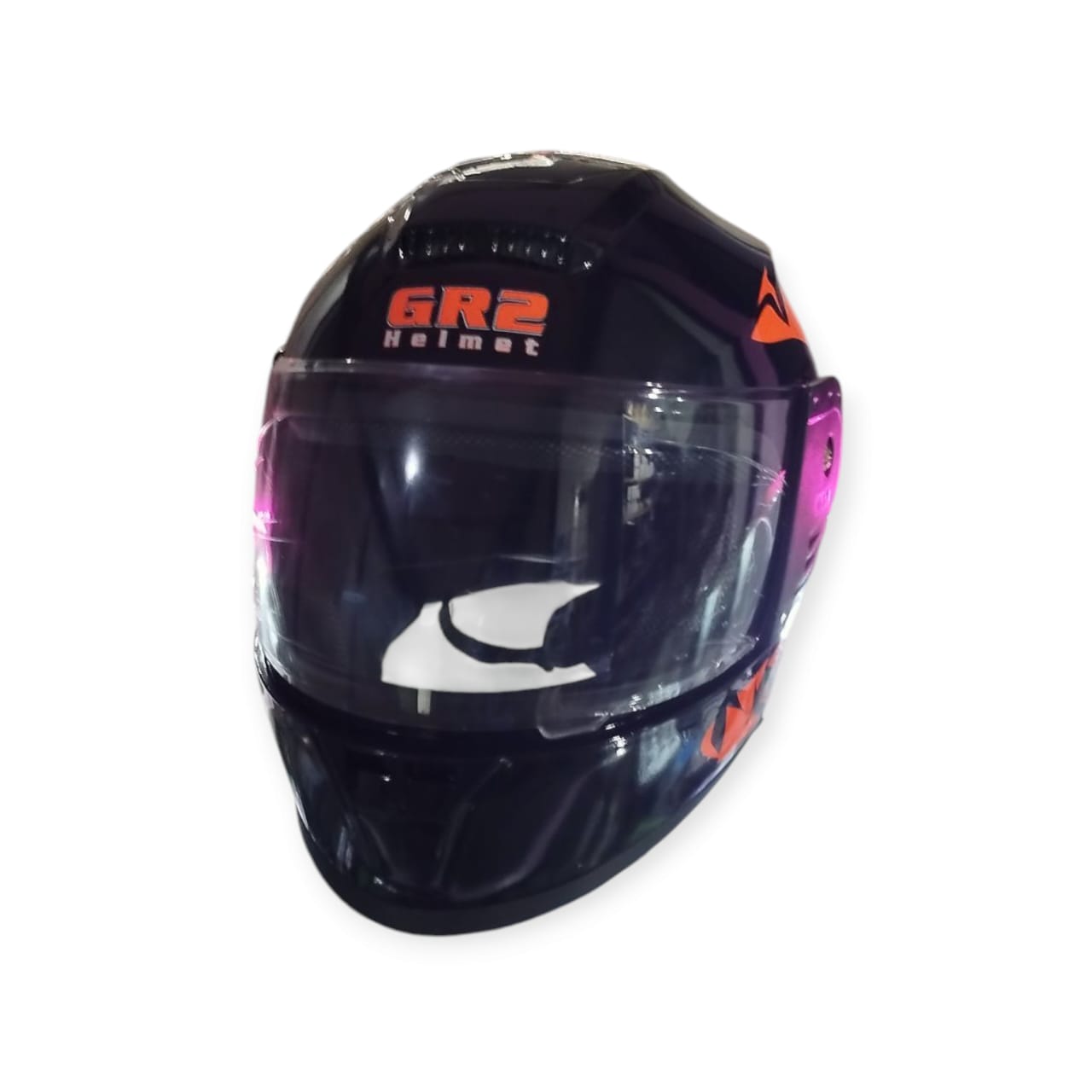 Stylish Motorcycle Helmet – Strong Protection & Premium Comfort | Random Upper Graphics Design | Safety with Style - Image 5