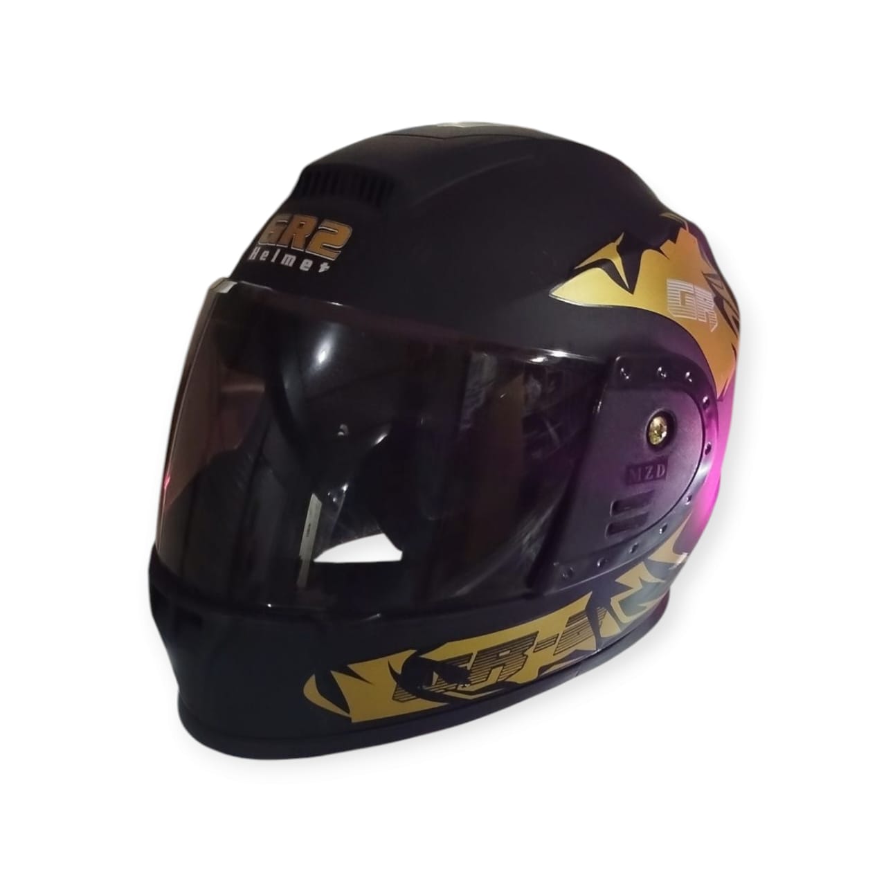 Stylish Motorcycle Helmet – Strong Protection & Premium Comfort | Random Upper Graphics Design | Safety with Style - Image 3
