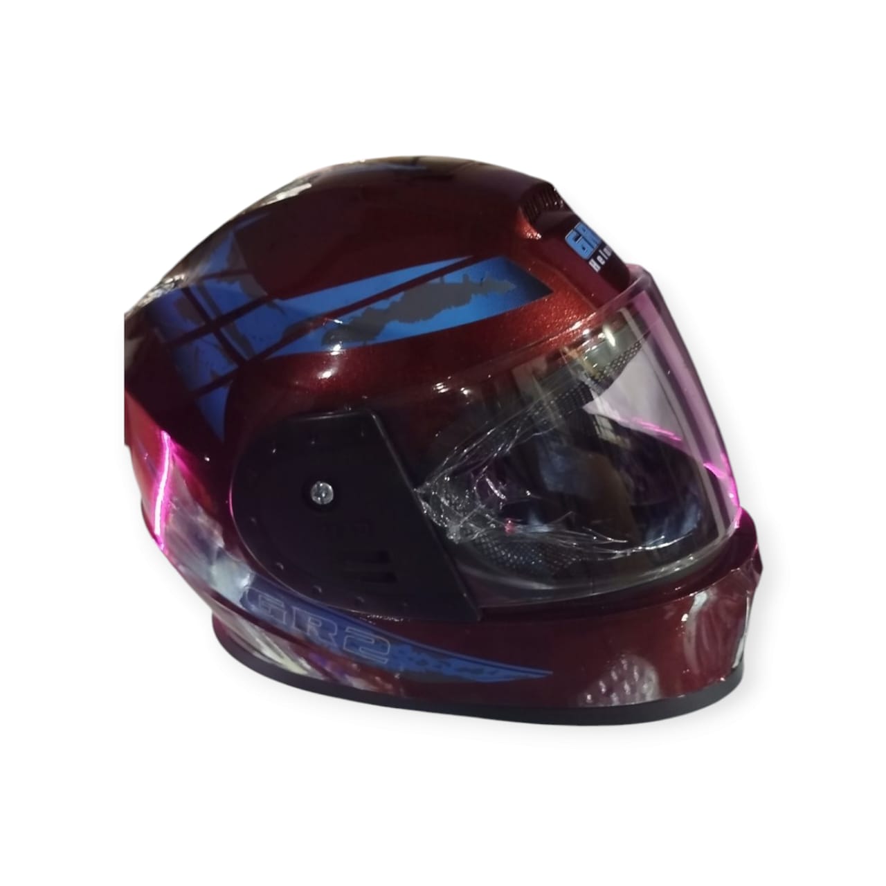 Stylish Motorcycle Helmet – Strong Protection & Premium Comfort | Random Upper Graphics Design | Safety with Style - Image 2
