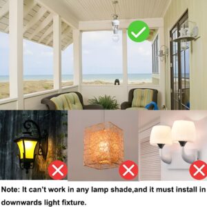 Infrared Motion Sensor Lamp Holder – 360° Smart Light Socket with Automatic On/Off Detection