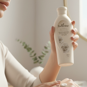 Enchanteur Moisture Silk Body Lotion 250ml With Aloe Vera And Olive Butter | Deeply Nourishing, Hydrating, And Softening Skin Lotion For All Skin Types