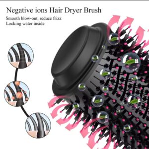 One Step 2-in-1 Hair Dryer & Volumizing Brush | Fast Drying, Straightening & Curling Hot Air Brush | Ionic Hair Styler for Smooth, Shiny & Frizz-Free Hair