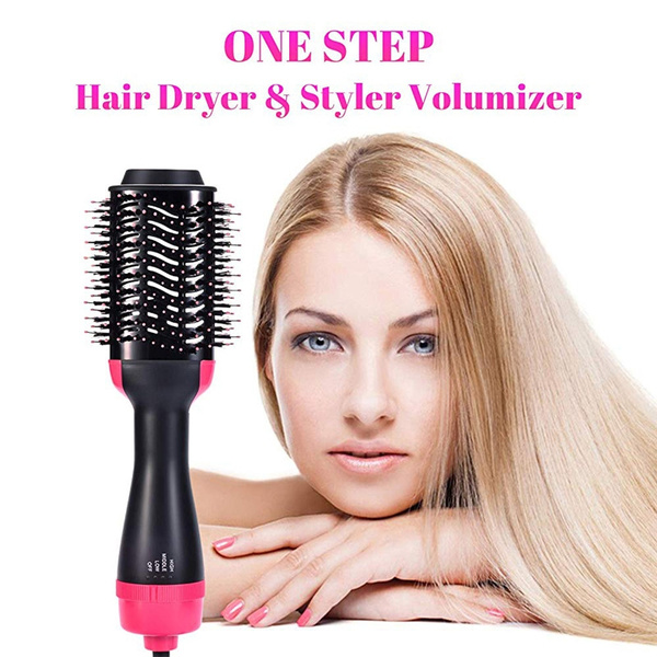 One Step 2-in-1 Hair Dryer & Volumizing Brush | Fast Drying, Straightening & Curling Hot Air Brush | Ionic Hair Styler for Smooth, Shiny & Frizz-Free Hair - Image 6