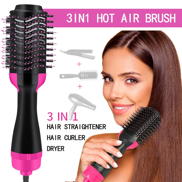 One Step 2-in-1 Hair Dryer & Volumizing Brush | Fast Drying, Straightening & Curling Hot Air Brush | Ionic Hair Styler for Smooth, Shiny & Frizz-Free Hair - Image 4