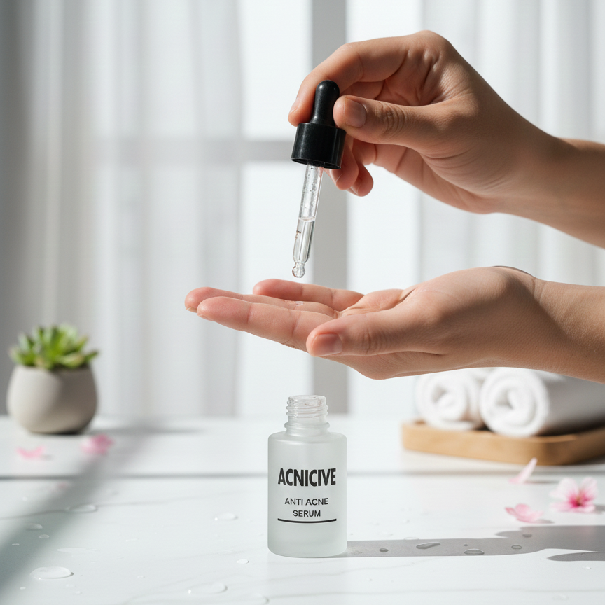 Acnicive Anti-Acne Serum 30ml | Clears Impurities, Improves Skin Texture | Smooth, Healthy & Acne-Free Skin - Image 2