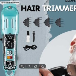 Electric Hair Clipper for Men | Professional Hair Cutting Machine with Sharp Blades & Adjustable Length | Corded/Cordless Grooming Trimmer (ODS)