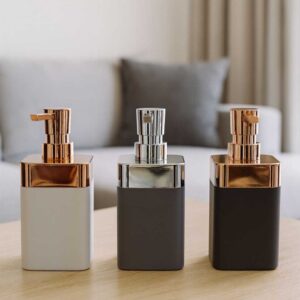 Refillable Liquid Hand Soap Dispenser 330ml – Pump Bottle for Soap, Lotion & Shampoo (ODS)