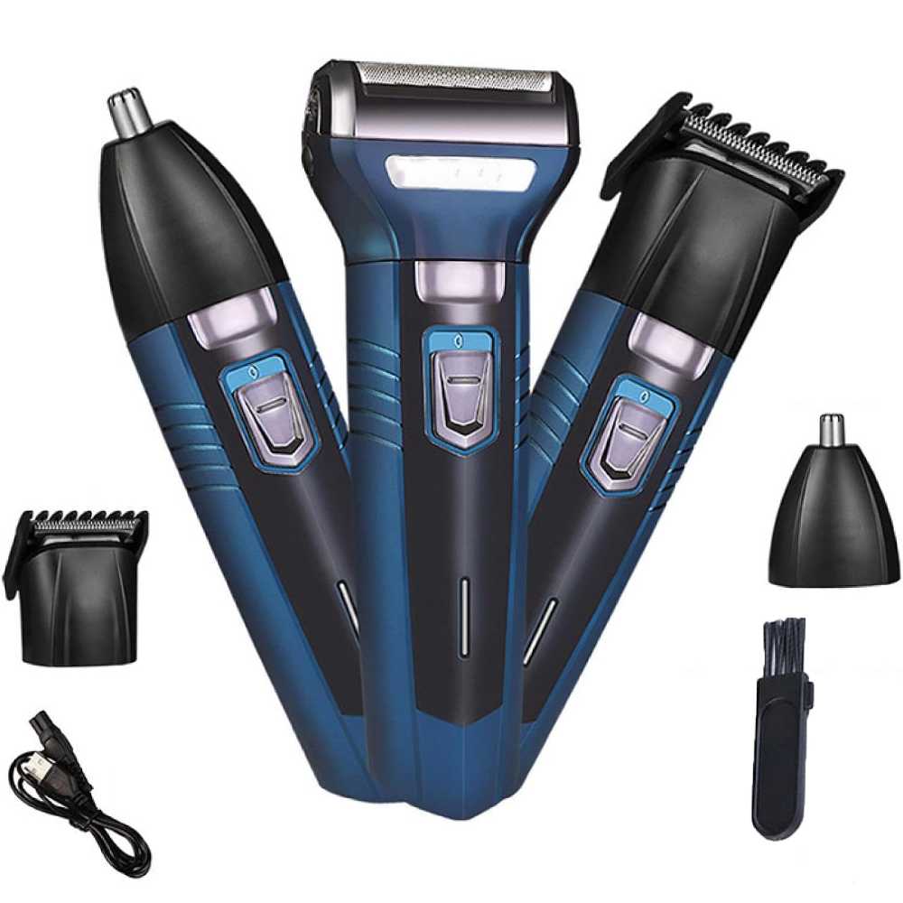 Barber Results at Home! 3-in-1 Professional Hair Clipper, Trimmer & Shaver - Rechargeable, Waterproof & Complete Kit - Image 2