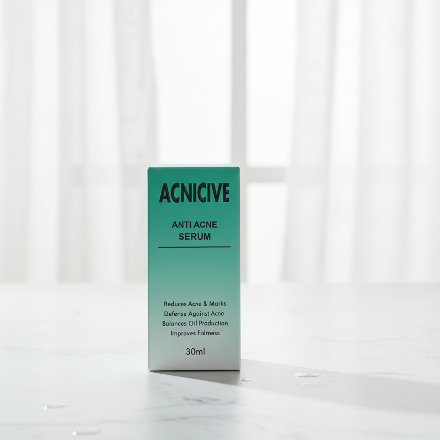 Acnicive Anti-Acne Serum 30ml | Clears Impurities, Improves Skin Texture | Smooth, Healthy & Acne-Free Skin - Image 3