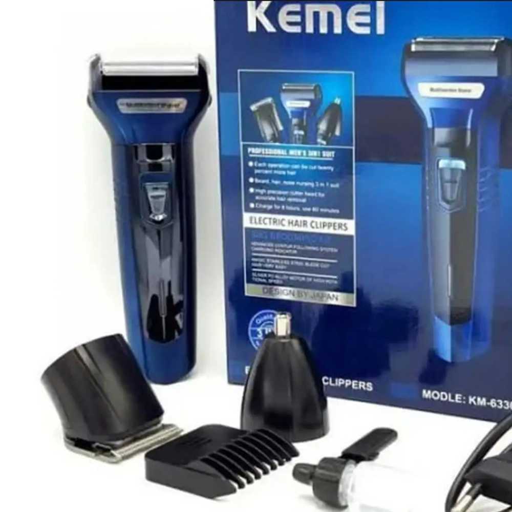 Barber Results at Home! 3-in-1 Professional Hair Clipper, Trimmer & Shaver - Rechargeable, Waterproof & Complete Kit - Image 5