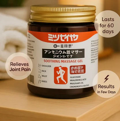 Japanese Instant Pain Relief Soothing Massage Gel – Fast-Absorbing Herbal Formula for Muscle, Joint & Body Pain - Image 6