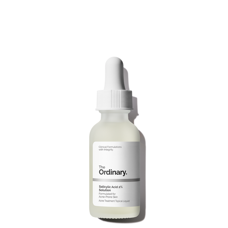 The Ordinary Salicylic Acid 2% Solution, a water-based serum designed for blemish-prone and oily skin.30ML-Imported Quality