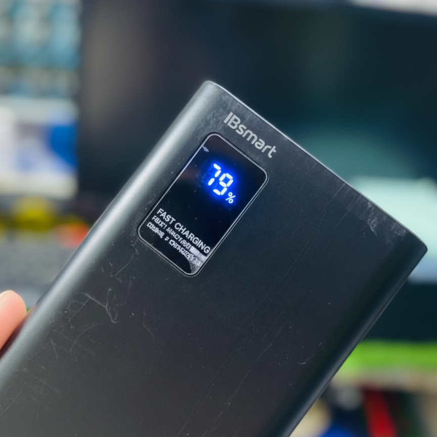 IBsmart 20000mAh Power Bank | 66W PD Fast Charging | Digital Display | Portable Polymer Power Bank for Laptops, Phones & Tablets | Ultra-Compact High-Capacity Charger - Image 5
