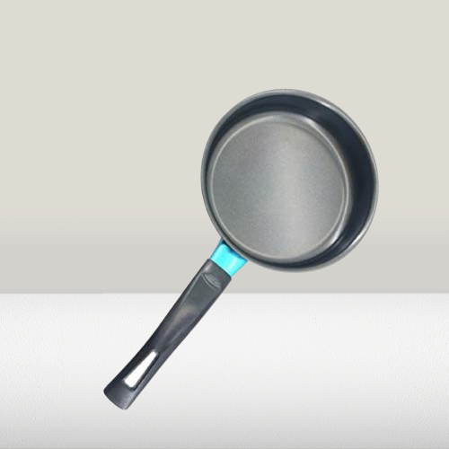 Mini Frying Pan 15cm, Thick Non-Stick Flat Pancake Pan, Small Egg Fryer & Grilled Cheese Maker, Stainless Steel Handle Kitchen Cookware - Image 4