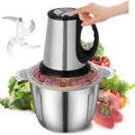 Falari 3L Electric Meat Grinder & Food Chopper | Stainless Steel Automatic Food Processor | 3-Speed Multi-Purpose Kitchen Machine