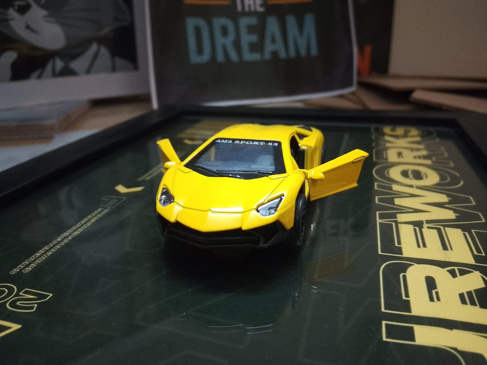 3D Metallic Car Wall Art - Modern Home Decor - Image 2