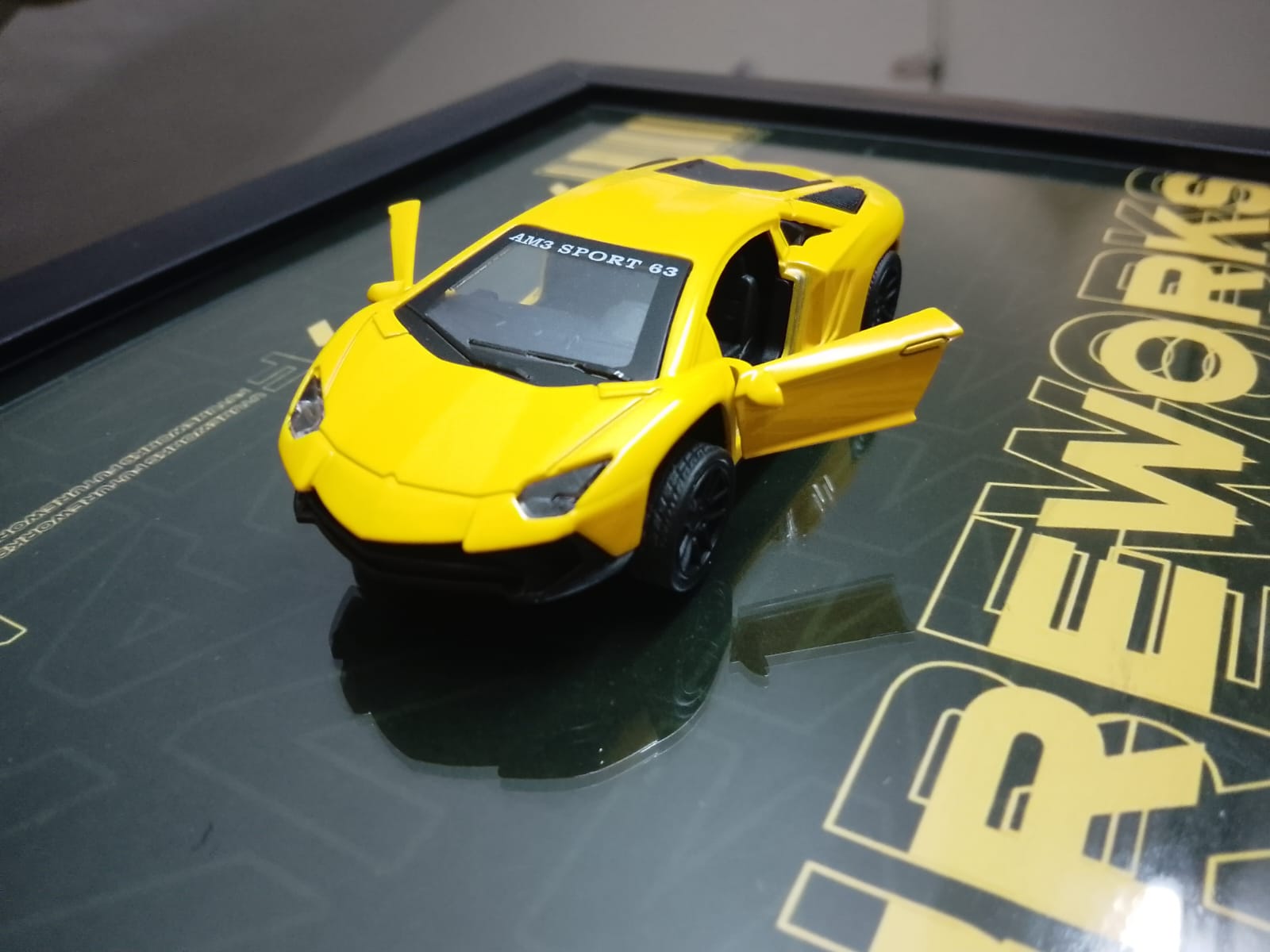 3D Metallic Car Wall Art - Modern Home Decor - Image 3