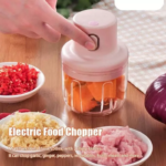 Intelligent Electric Garlic Chopper – Mini Food Processor for Quick Chopping