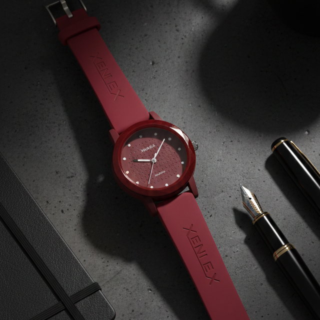 Ladies Waterproof Watch | Elegant Round Dial with Soft Strap | Stylish & Comfortable Design (Without Box) - Image 2