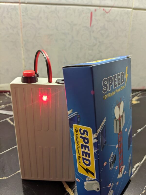 Speed 12V Router Power Bank – Mini UPS Backup Battery for WiFi Router ...