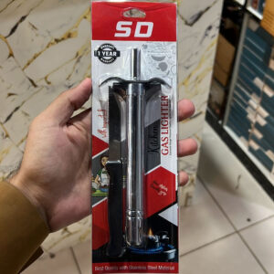 Heavy Duty Gas Lighter with Built-in Knife