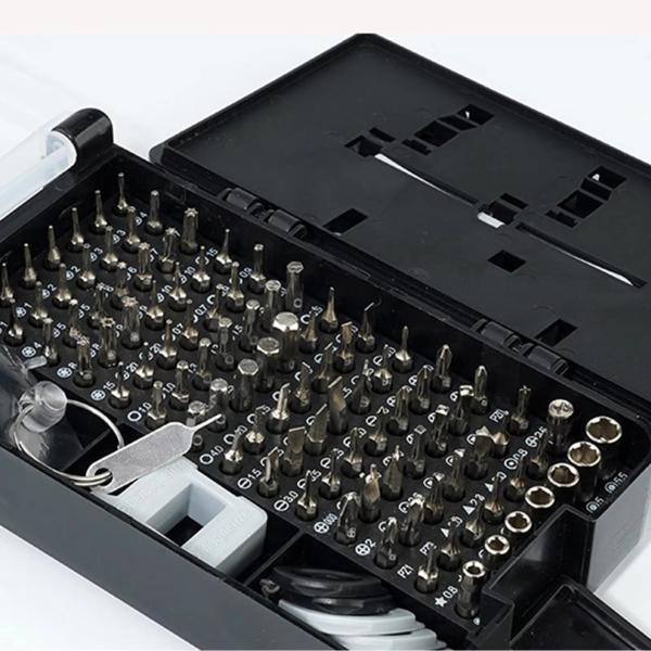 115-in-1 Magnetic Screwdriver Set | Stainless Steel Precision Repair Tool Kit | Durable, Practical & Easy to Use Household Tool - Image 4