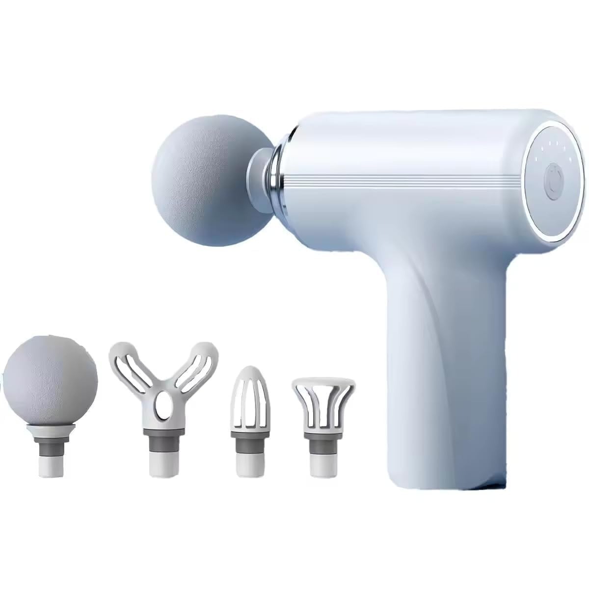 Mini Massage Gun – Portable Deep Tissue Muscle Percussion Massager for Relief High Speed, 4 Attachments, USB Rechargeable - Image 4