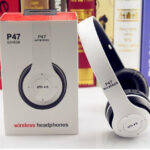 P47 Bluetooth 5.1 Headphones: 80H Playback, Fast Charge, Wireless Over-Ear, Random Color
