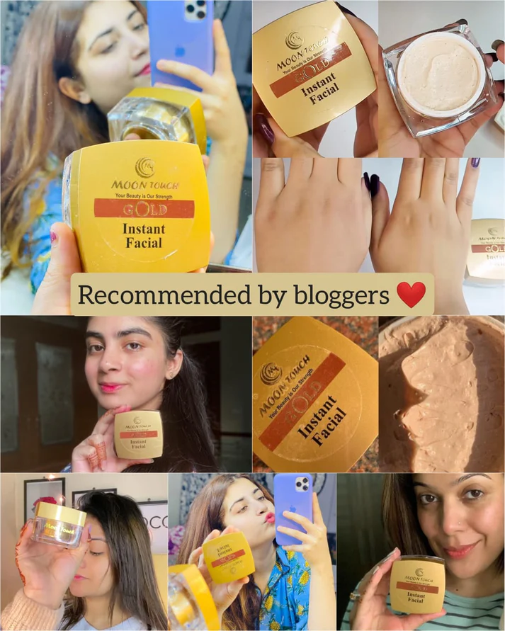 Gold Facial Single Step Solution 30ml | Deep Cleansing, Instant Glow & Skin Freshness | Professional Facial Treatment