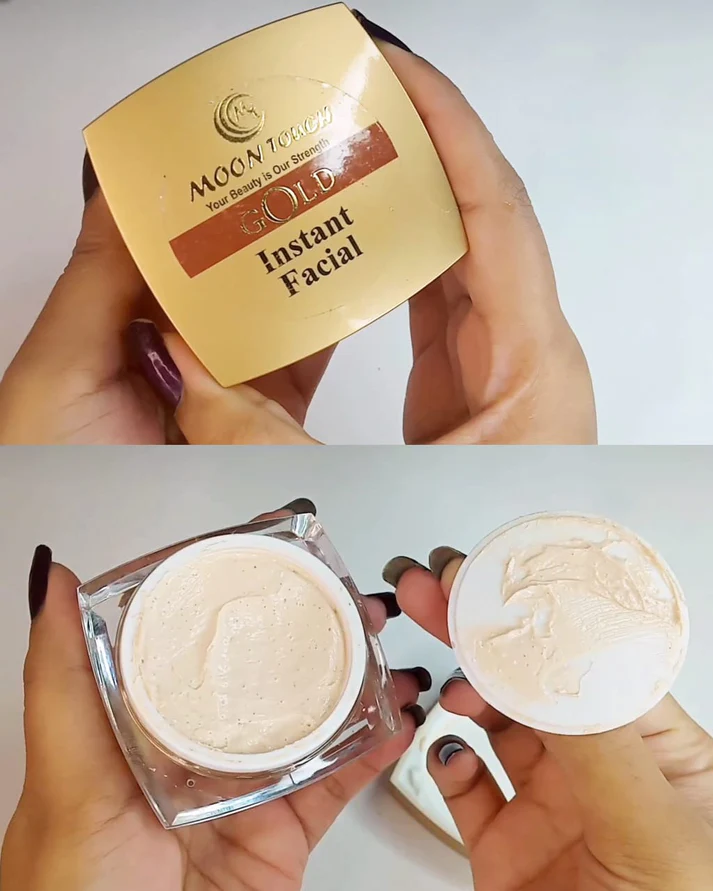 Gold Facial Single Step Solution 30ml | Deep Cleansing, Instant Glow & Skin Freshness | Professional Facial Treatment - Image 2