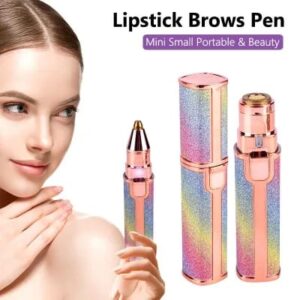 2-in-1 Rechargeable Hair Remover | USB Chargeable Electric Trimmer for Face & Body | Portable Hair Removal Device (Multi Color)