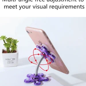 Magic Mobile Holder with Strong Suction Rubber – Random Color