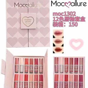 Mocallure 12-Piece High Pigment Lip Gloss Set – Long-Lasting, Vibrant Shades