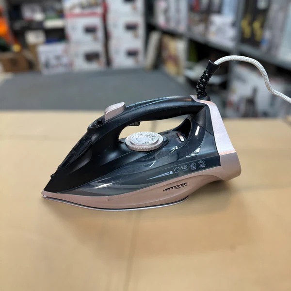 Hannover Steam Iron โ 2200W German Lot | Ceramic Soleplate, Vertical & Burst Steam, Self-Cleaning, Adjustable Temperature Control - Image 7