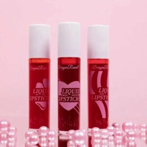 Dragon Ranee Matte Lipstick Pack of 3 – Waterproof Lip & Cheek Tint Set for Girls, Shades A & B, Long-Lasting Multicolor Matte Finish