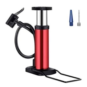 High Pressure Foot Air Pump | Heavy-Duty Mini Foot Pump for Bicycle, Car, Ball & Inflatables | Portable Air Pump (Without Gauge, Random Color)