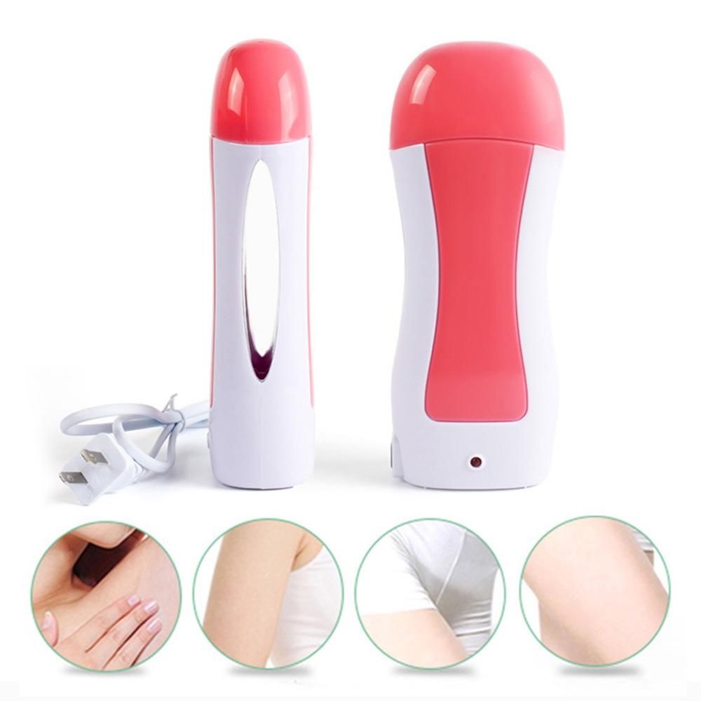 Depilatory Wax Heater Kit 3-in-1 – Roll-On Hair Removal Kit with Heater, Wax Refill & Strips for Smooth Skin - Image 3