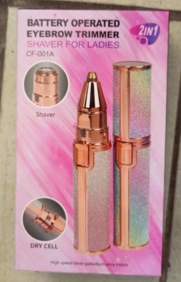 2-in-1 Rechargeable Hair Remover | USB Chargeable Electric Trimmer for Face & Body | Portable Hair Removal Device (Multi Color) - Image 3