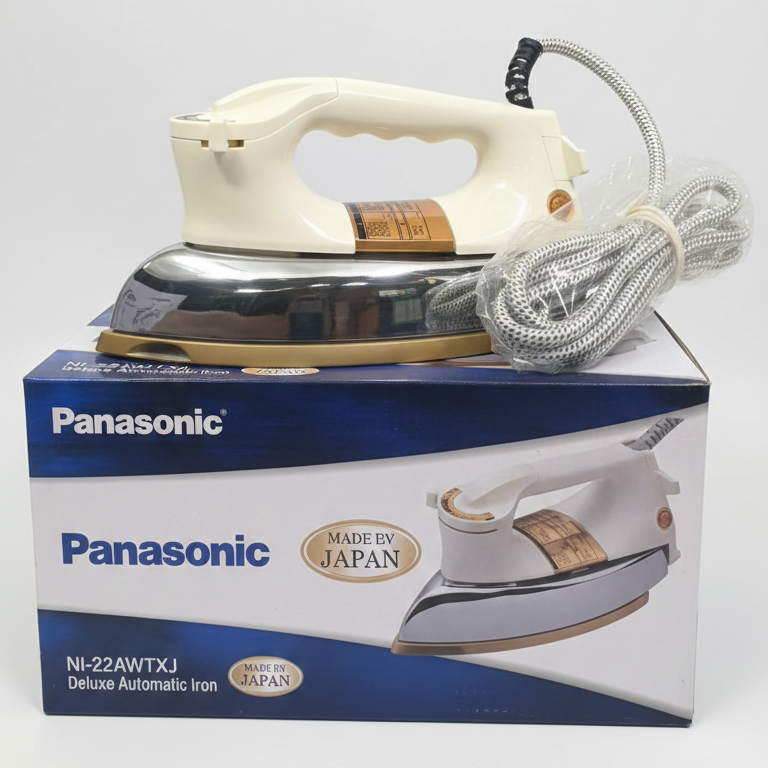 Panasonic Style Deluxe Automatic Electric Iron – Heavy Weight | Non-Stick Soleplate - Image 4