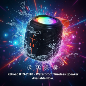 KTS-2310 Waterproof Bluetooth Speaker – Portable Wireless Outdoor Speaker with Powerful Bass