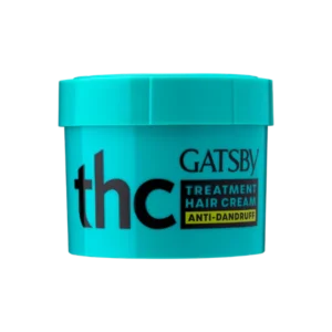 GATSBY Hair Cream (Anti-Dandruff) 125g Long Lasting Moisturizer with Vitamin E & Pro Vitamin B5