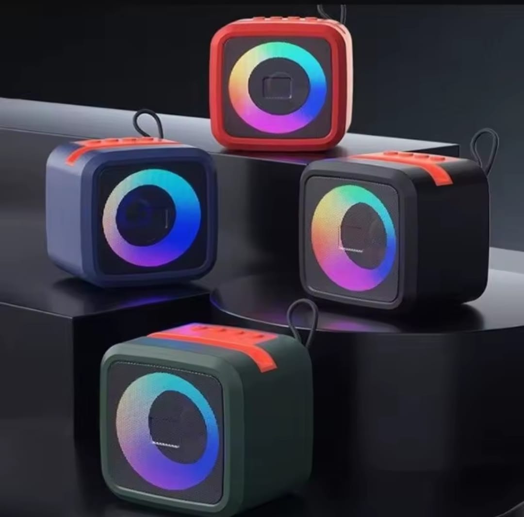 S11 Mini Portable Bluetooth Speaker with Phone Holder & RGB Lights | Wireless Speaker with Super Bass & 10-Hour Playtime | Compact Travel Speaker (Random Color) - Image 2